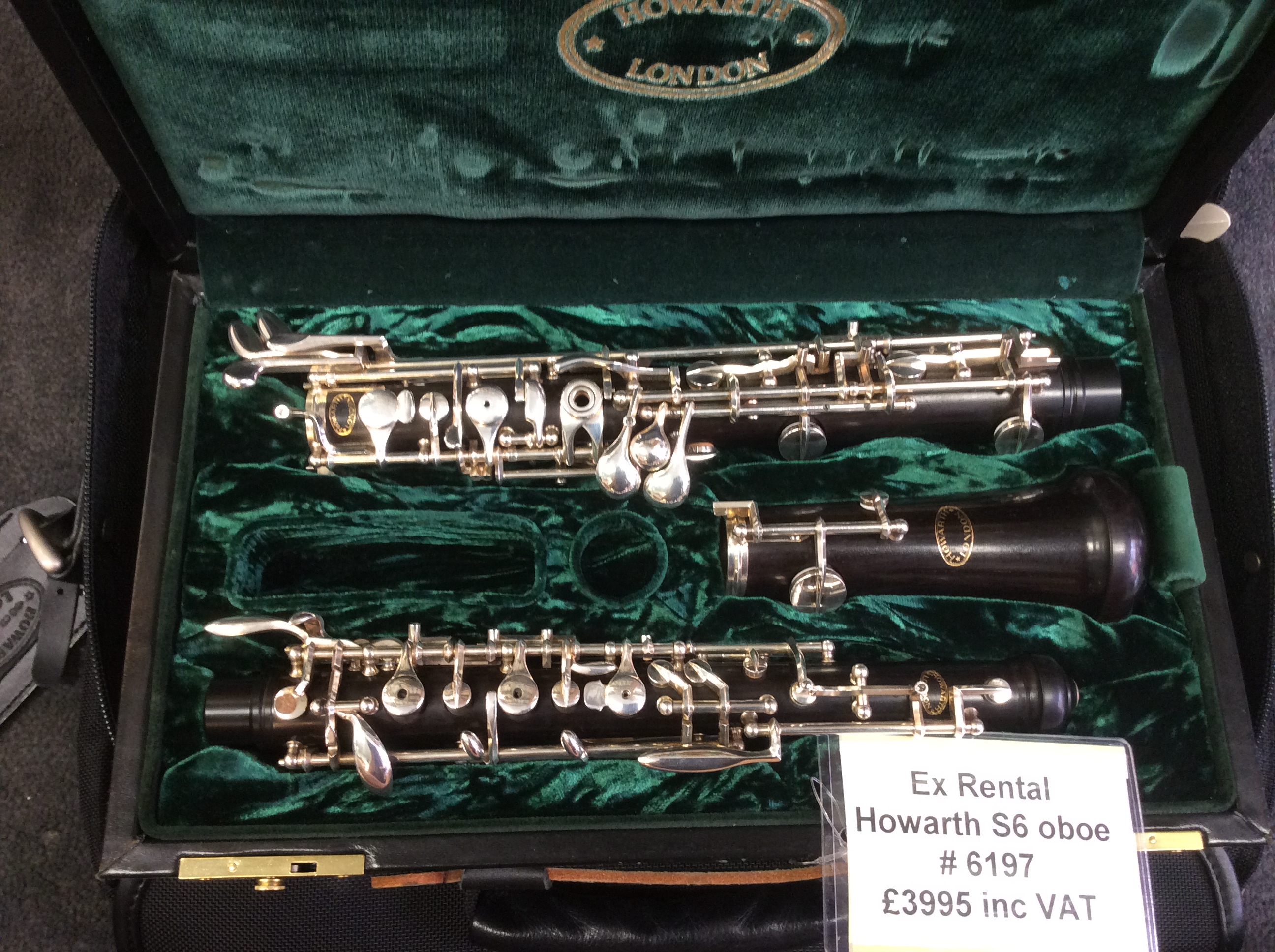 Howarth 2nd hand Oboe list